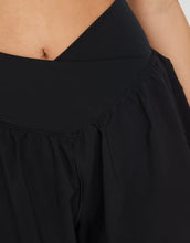 Load image into Gallery viewer, Women’s Crossover Waist Flowy Skort with Built-In Shorts &amp; Side Pockets