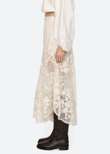 Load image into Gallery viewer, Ladies' Perspective Floral Lace Wide Leg Skirt